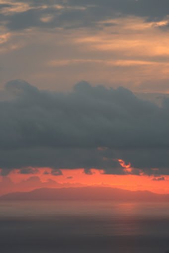 Costa Rican sunset, February 2008