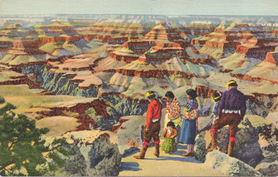 Grand Canyon postcard