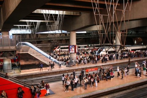Atocha train station, Madrid