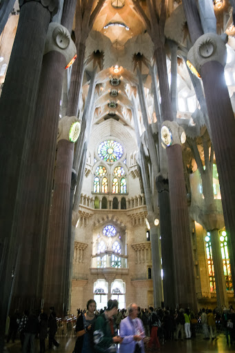 Interior, La Sagrada Familia